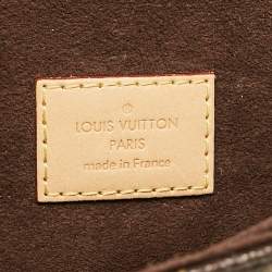 Pre Owned Louis Vuitton Monogram Canvas Pochette Metis Bag