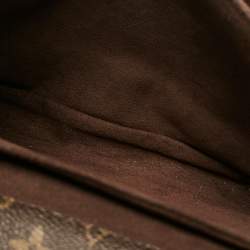 Pre Owned Louis Vuitton Monogram Canvas Pochette Metis Bag