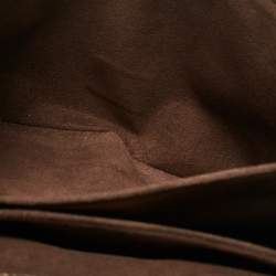 Pre Owned Louis Vuitton Monogram Canvas Pochette Metis Bag