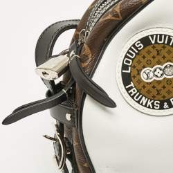 Louis Vuitton White Monogram Canvas LV Airline Boite Chapeau Souple MM Bag