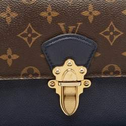 Pre Owned Louis Vuitton Blue Marine Monogram Canvas Victoire Bag