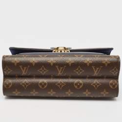Pre Owned Louis Vuitton Blue Marine Monogram Canvas Victoire Bag