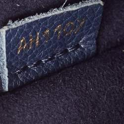 Pre Owned Louis Vuitton Blue Marine Monogram Canvas Victoire Bag