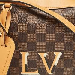 Louis Vuitton Safran Damier Ebene Santa Monica Bag