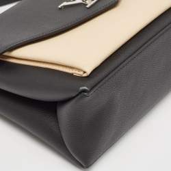 مملوكة مسبقًا Louis Vuitton Black/Cream Leather Mylockme Bag