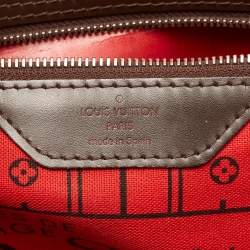 Louis Vuitton Damier Ebene Canvas Neverfull MM Bag