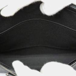 Louis Vuitton Noir Monogram Eclipse Sac Plat Tote Bag