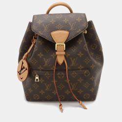 Louis Vuitton Brown Monogram Montsouris NM PM Rucksack Backpack