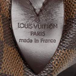 Pre Owned Louis Vuitton Damier Ebene Canvas Keepall 50 Bag