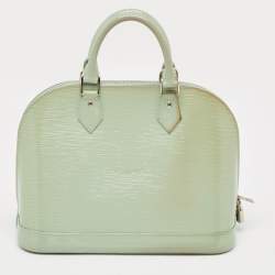 Louis Vuitton Peppermint Electric Epi Leather Alma PM Bag