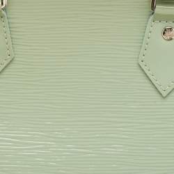 Louis Vuitton Peppermint Electric Epi Leather Alma PM Bag