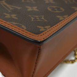 Louis Vuitton Brown Monogram Canvas Daphne Mini Wallet on Chain