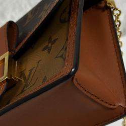Louis Vuitton Brown Monogram Canvas Daphne Mini Wallet on Chain