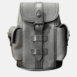 Louis Vuitton Black Leather XS Christopher Backpack