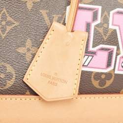 Pre Owned Louis Vuitton Monogram Canvas Patches Alma PM Bag