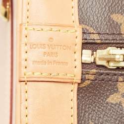 Pre Owned Louis Vuitton Monogram Canvas Patches Alma PM Bag
