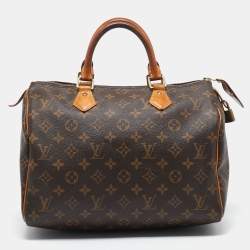 Pre Owned Louis Vuitton Monogram Canvas Speedy 30 Bag