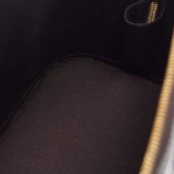 Pre Owned Louis Vuitton Amarante Monogram Vernis Alma PM Bag