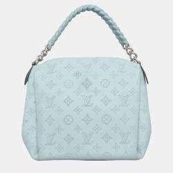 Louis Vuitton Light Blue Mahina Babylone Chain BB Bag