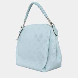 Louis Vuitton Light Blue Mahina Babylone Chain BB Bag