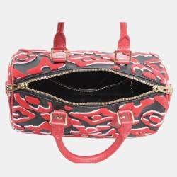 Louis Vuitton x Urs Fischer Tufted Monogram Speedy Bandouliere 25 Bag