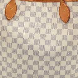 Louis Vuitton Damier Azur Canvas Neverfull MM Bag