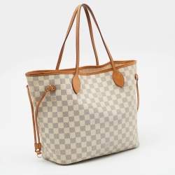 Louis Vuitton Damier Azur Canvas Neverfull MM Bag