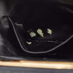 Pre Owned Louis Vuitton Black Monogram Suede Limited Edition Motard Afterdark Clutch