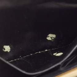 Pre Owned Louis Vuitton Black Monogram Suede Limited Edition Motard Afterdark Clutch