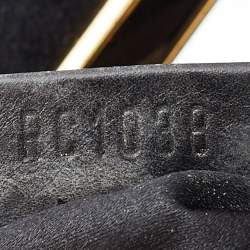 Pre Owned Louis Vuitton Black Monogram Suede Limited Edition Motard Afterdark Clutch