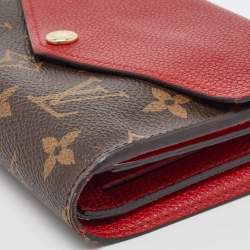 Louis Vuitton Cerise Monogram Canvas Pallas Compact Wallet