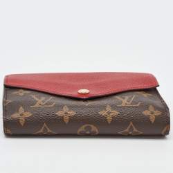 Louis Vuitton Cerise Monogram Canvas Pallas Compact Wallet