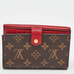 Louis Vuitton Cerise Monogram Canvas Pallas Compact Wallet