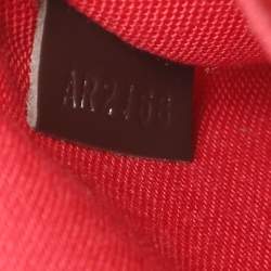 Pre Owned Louis Vuitton Damier Ebene Canvas Alma BB Bag