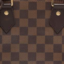 Pre Owned Louis Vuitton Damier Ebene Canvas Alma BB Bag