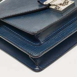 Pre Owned Louis Vuitton Indigo Epi Leather Monceau BB Bag
