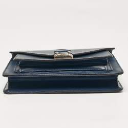 Pre Owned Louis Vuitton Indigo Epi Leather Monceau BB Bag