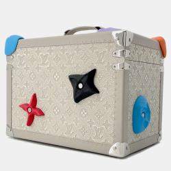 Louis Vuitton White/Multicolor Taurillon Monogram Leather Toolbox Bouldering Bag