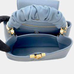 Louis Vuitton Dusk Blue Taurillon Leather Capucines BB  Bag