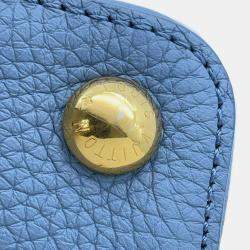 Louis Vuitton Dusk Blue Taurillon Leather Capucines BB  Bag