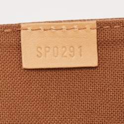 Pre Owned Louis Vuitton Monogram Canvas Petit Sac Plat Bag