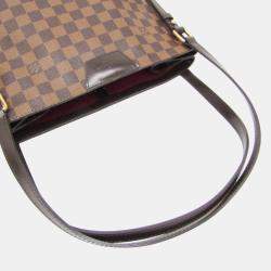 Pre Owned Louis Vuitton Damier Ebene Canvas Rivington Tote Bag