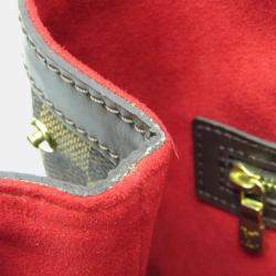 Pre Owned Louis Vuitton Ebene Damier Hampstead MM Shoulder Bag