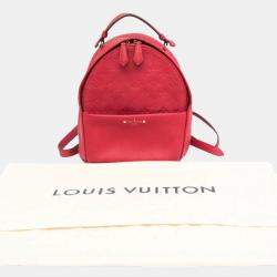 Louis Vuitton Cerise Monogram Empreinte Leather Sorbonne Backpack