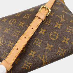 مملوكة مسبقًا Louis Vuitton Brown Monogram Canvas Musette Tango Short Shoulder Bag