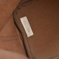 Pre Owned Louis Vuitton Brown Monogram Canvas Nano Noe Shoulder Bag