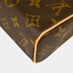 Louis Vuitton Brown Monogram Canvas Recital Handbag 