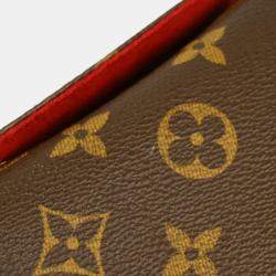 Louis Vuitton Brown Monogram Canvas Recital Handbag 