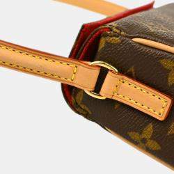 Louis Vuitton Brown Monogram Canvas Recital Handbag 