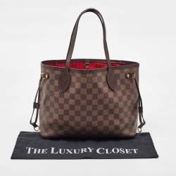Pre Owned Louis Vuitton Damier Ebene Canvas Neverfull PM Bag